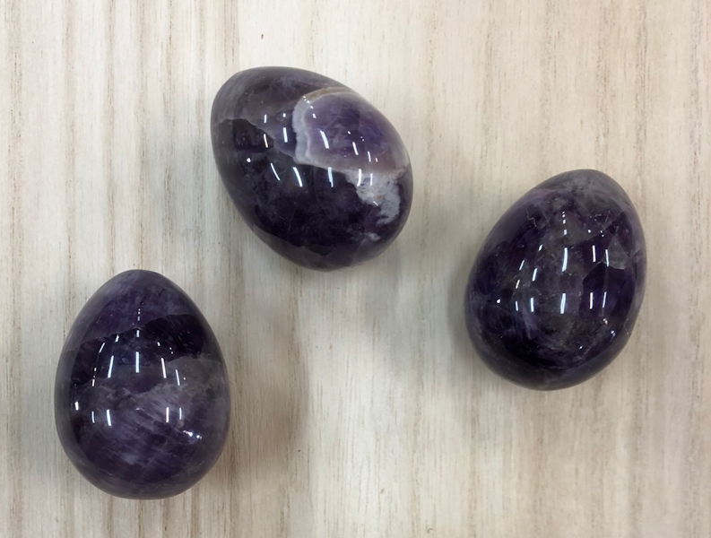 Huevo Amatista 4 Cm Aprox